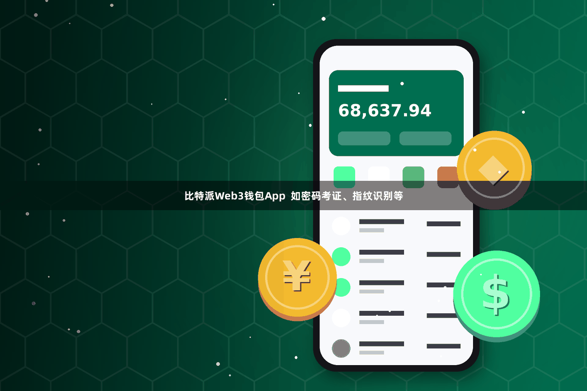 比特派Web3钱包App  如密码考证、指纹识别等